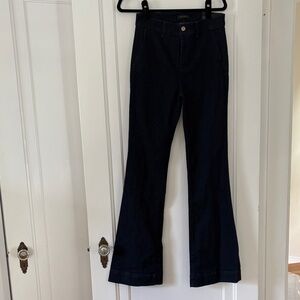 NWT Ann Taylor Dark Blue Flare Jeans